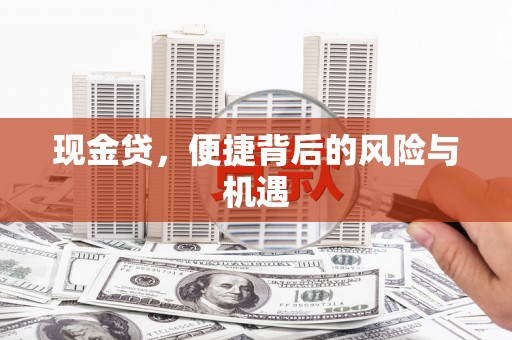 沙雅现金贷，便捷背后的风险与机遇