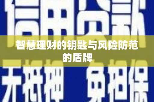 沙雅智慧理财的钥匙与风险防范的盾牌