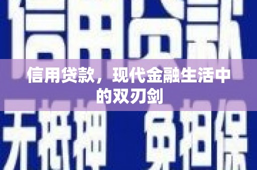 沙雅信用贷款，现代金融生活中的双刃剑