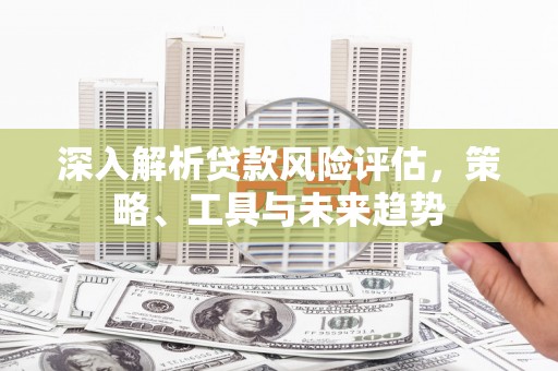 沙雅深入解析贷款风险评估，策略、工具与未来趋势