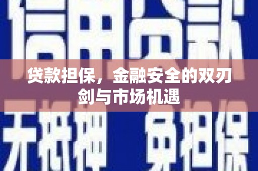 沙雅贷款担保，金融安全的双刃剑与市场机遇