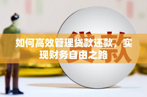 沙雅如何高效管理贷款还款，实现财务自由之路