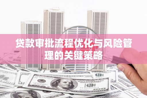 沙雅贷款审批流程优化与风险管理的关键策略