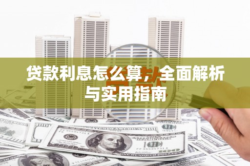 沙雅贷款利息怎么算，全面解析与实用指南