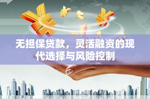 沙雅无担保贷款，灵活融资的现代选择与风险控制