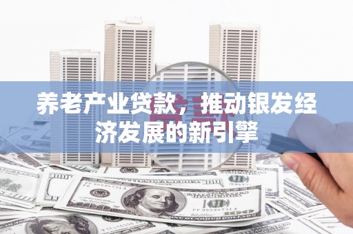 沙雅养老产业贷款，推动银发经济发展的新引擎