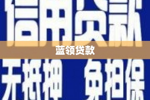 沙雅蓝领贷款