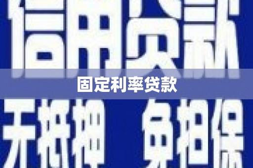 沙雅固定利率贷款
