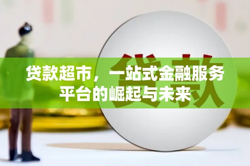 沙雅贷款超市，一站式金融服务平台的崛起与未来