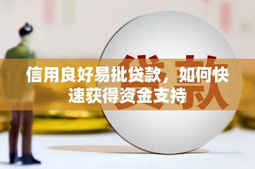 沙雅信用良好易批贷款，如何快速获得资金支持