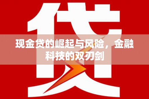 沙雅现金贷的崛起与风险，金融科技的双刃剑
