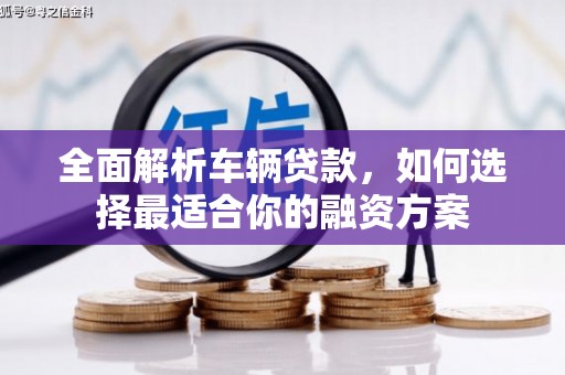 沙雅全面解析车辆贷款，如何选择最适合你的融资方案