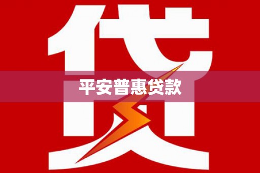 沙雅平安普惠贷款