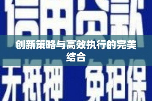 沙雅创新策略与高效执行的完美结合